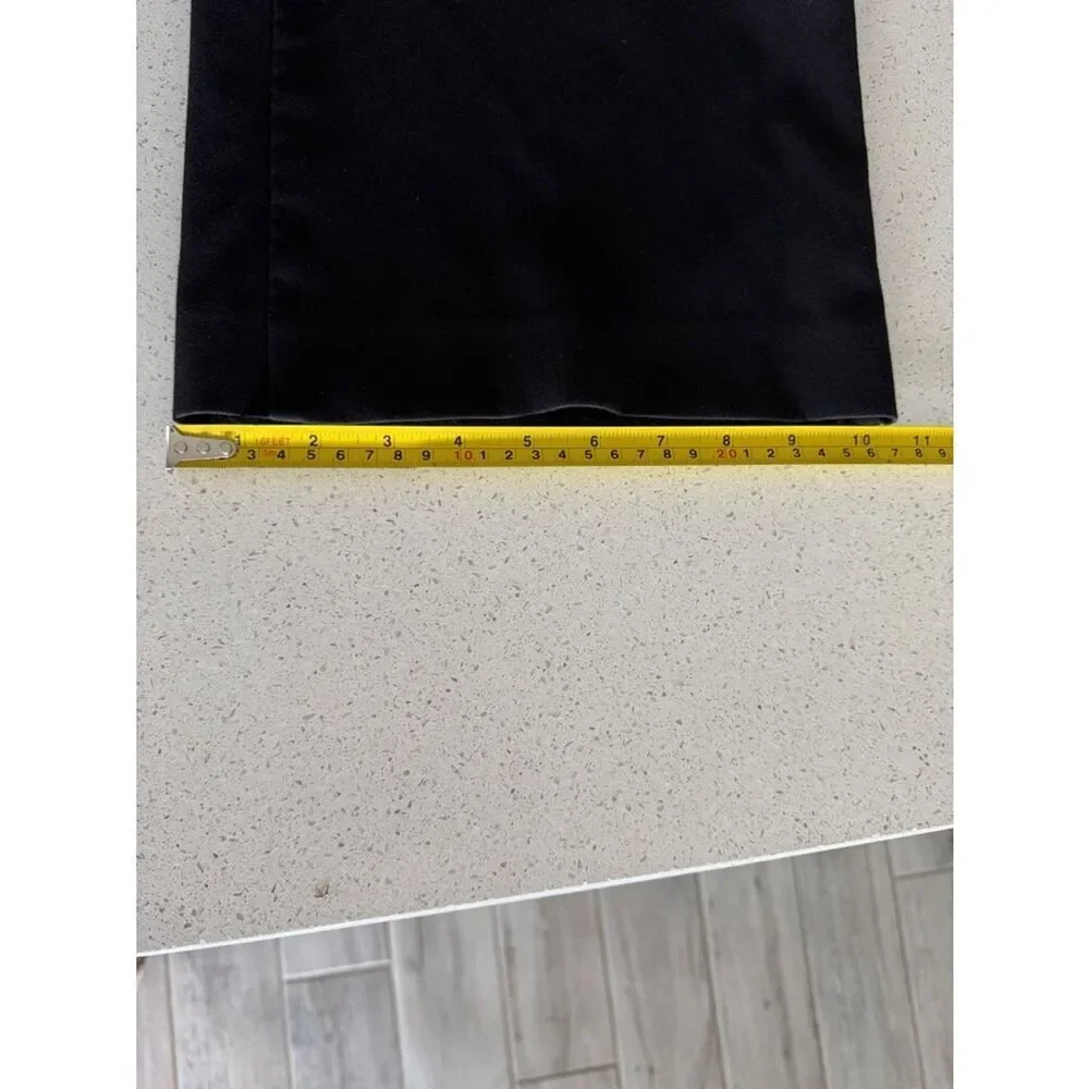 Zara High Waisted Black Pants Cropped Dressy Casual XS